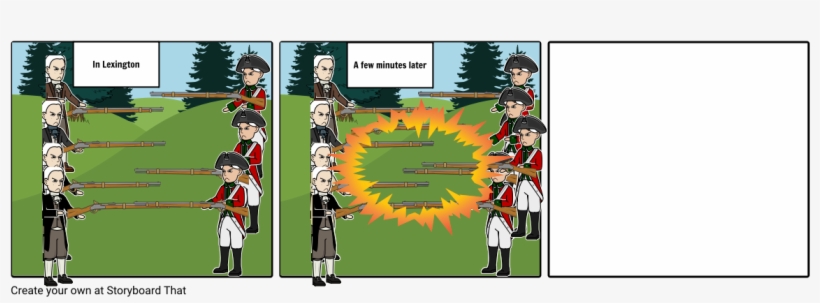 Shot Heard Around The World - Cartoon, transparent png download