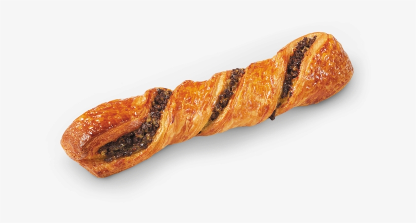 Pre-baked Artisan Chocolate Butter Twist - Baguette, transparent png download