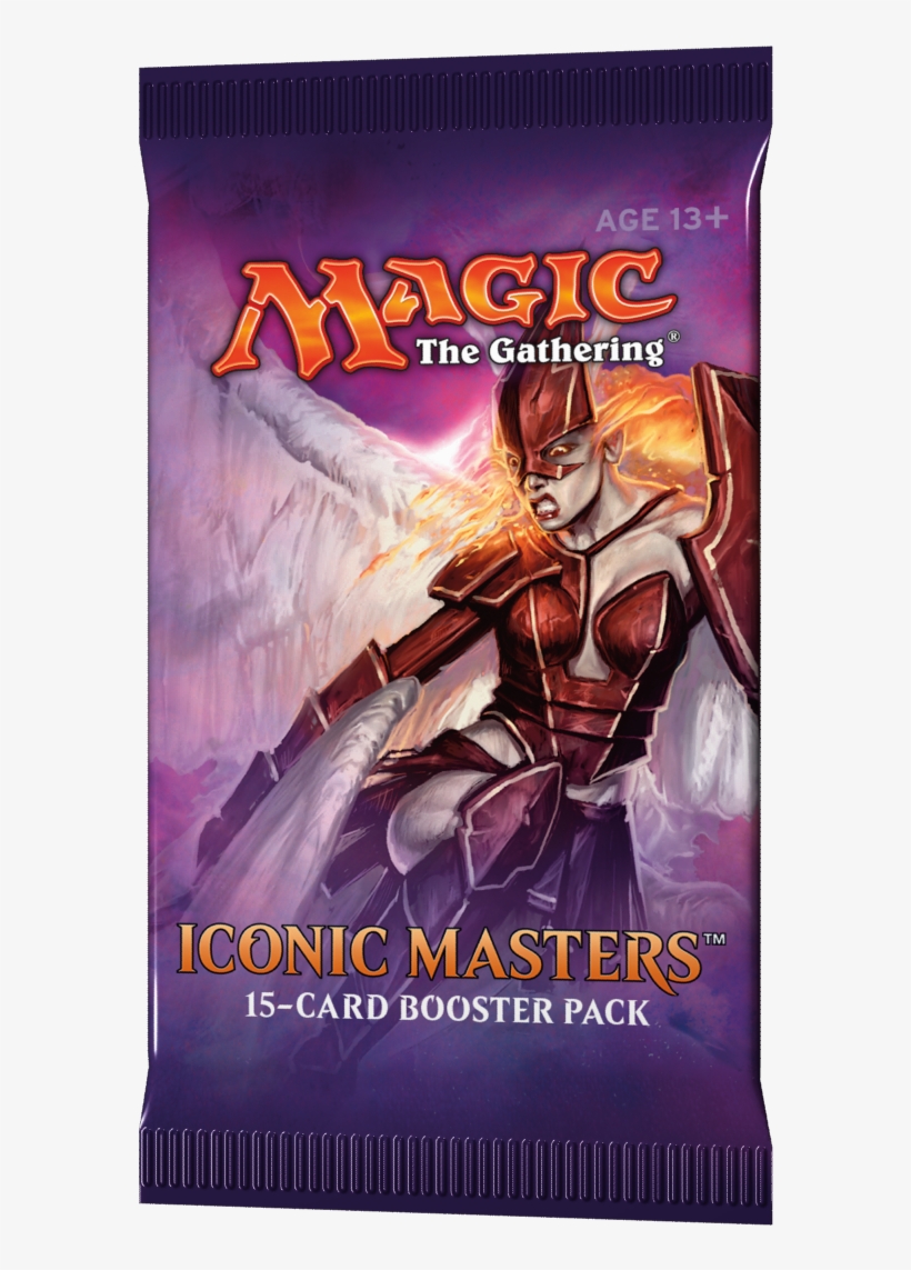 The Gathering Games - Iconic Masters Booster Pack, transparent png download