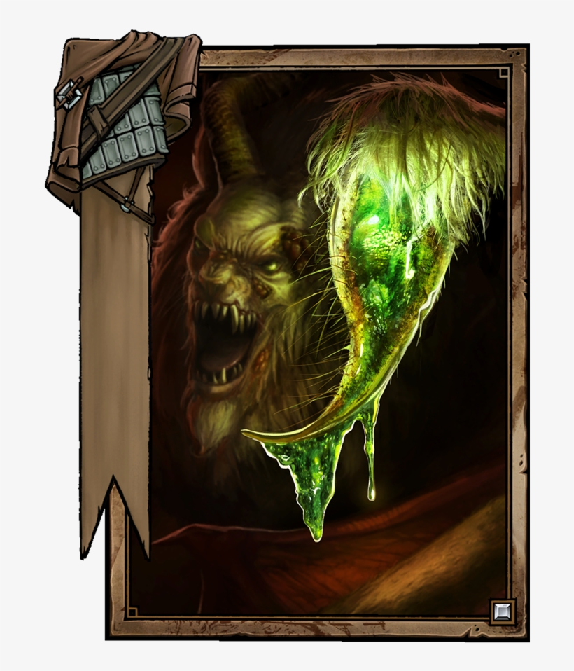 While We Have The Detail Of The Terrifying Smile In - Gwent Merigold's Hailstorm, transparent png download
