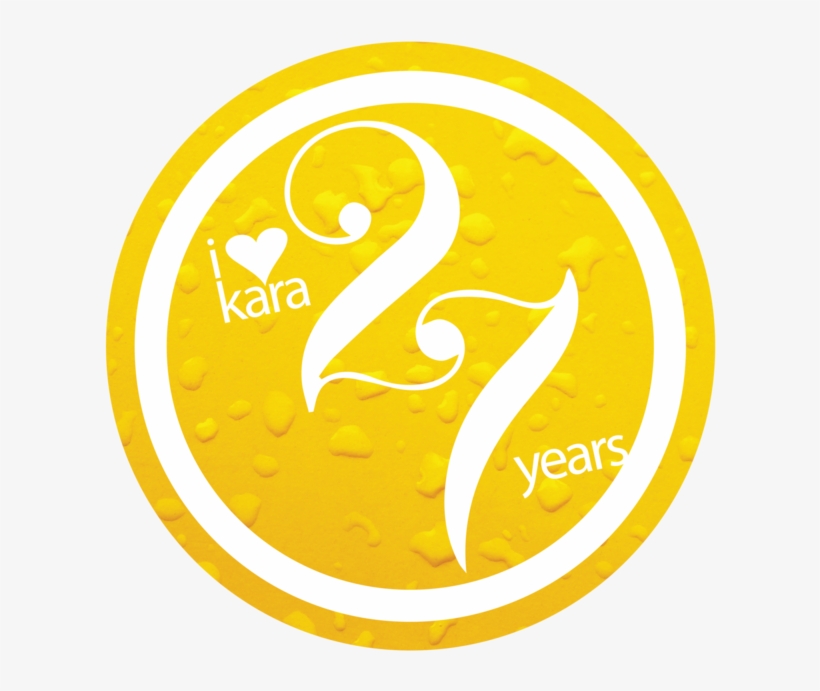 27th Anniversary Logo &amp - Circle, transparent png download