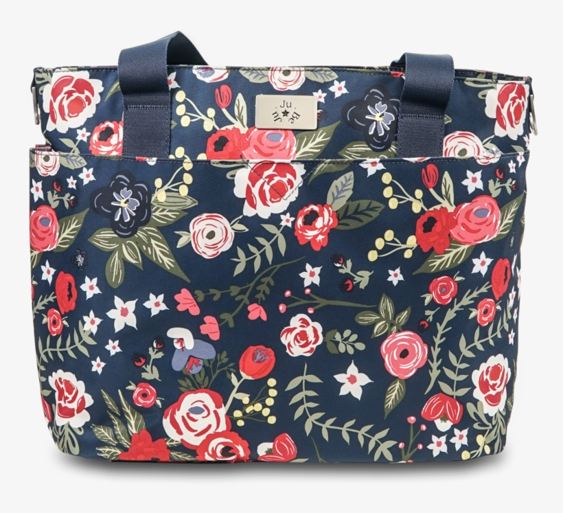 1024 X 1024 0 - Jujube Midnight Posy Encore Tote, transparent png download