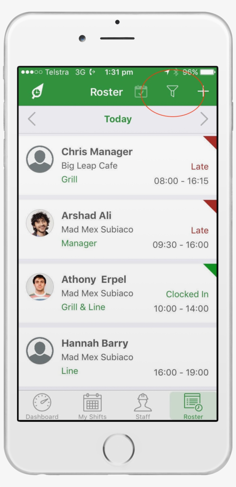 Top Of The Screen There Is A Funnel Icon Next To A - Iphone, transparent png download