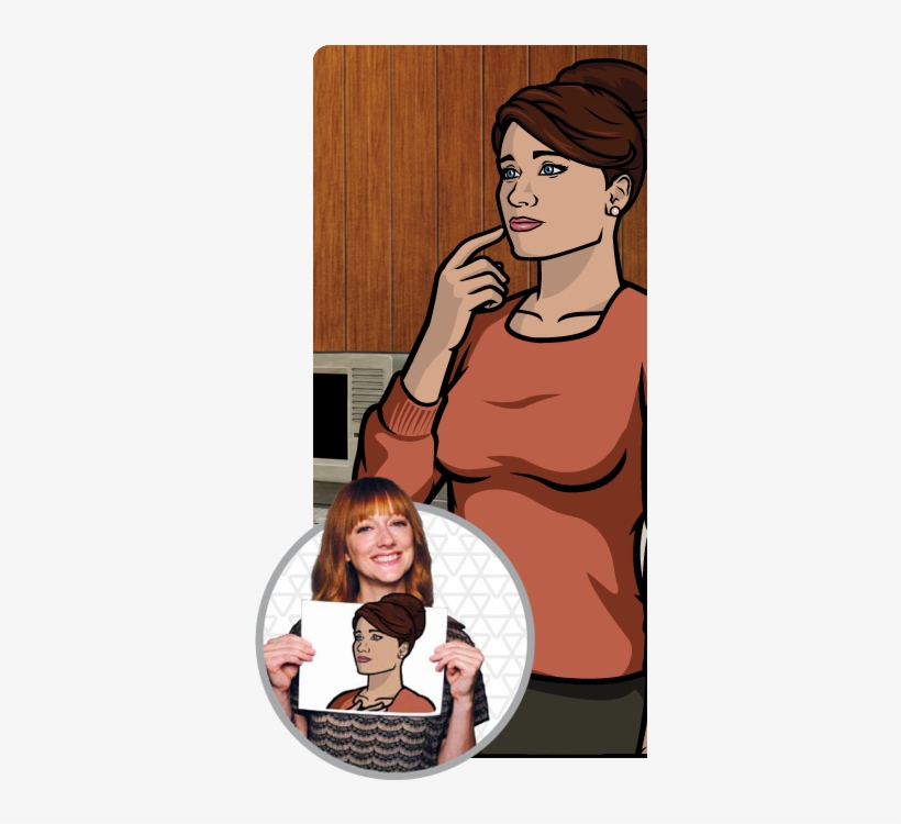 Cheryl Tunt - Naked Archer Girls Cheryl Transparent PNG - 506x700