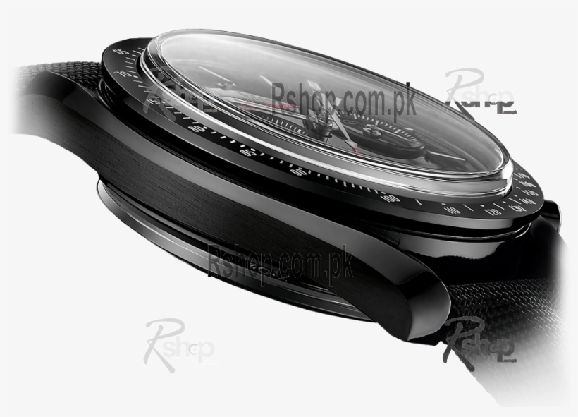 Omega Speedmaster Dark Side Of The Moon Strap Watch - Analog Watch, transparent png download