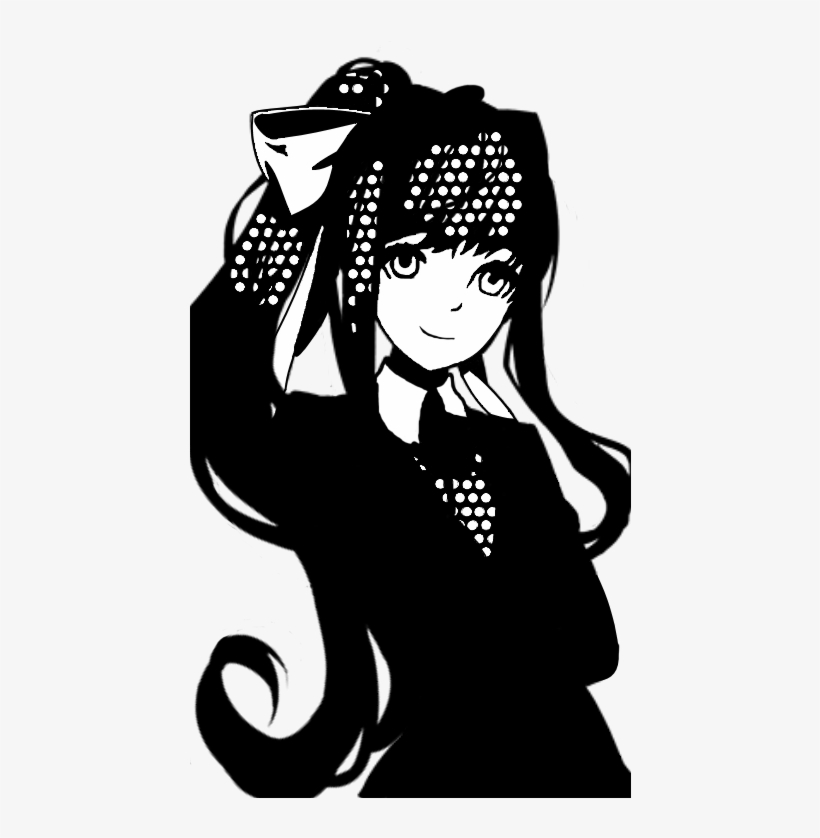 Monika Confidant X Ddlc - Doki Doki Literature Club Arcana, transparent png download