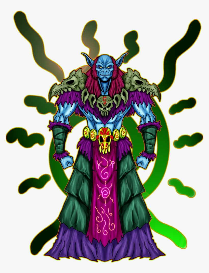 Evil Clipart Warlock - Illustration, transparent png download