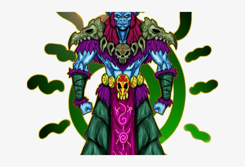 Evil Clipart Warlock - Illustration, transparent png download