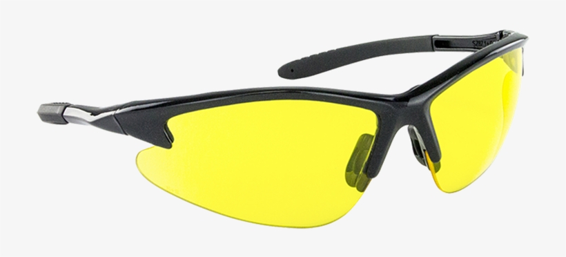 Sas 540-0605 Db2 Safety Glasses Black Frame Yellow - Tints And Shades, transparent png download