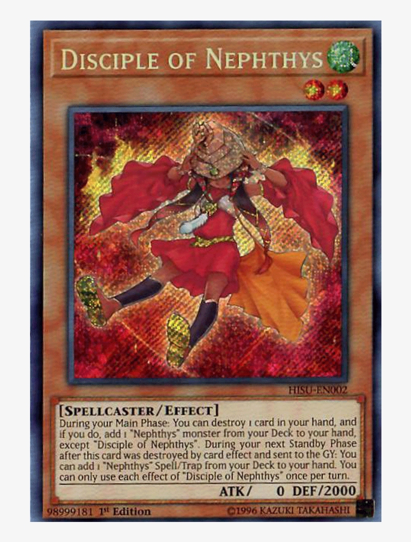 Details About Yu Gi Oh - Yugioh Nephthys, transparent png download