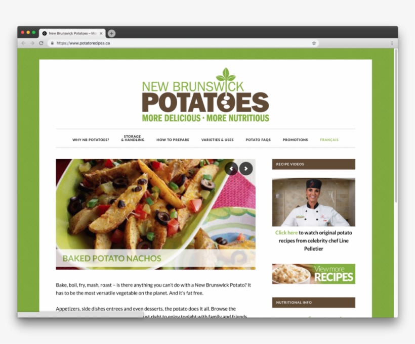 Ca For Some Of The Most Mouth-watering Potato Recipes - Web Page, transparent png download