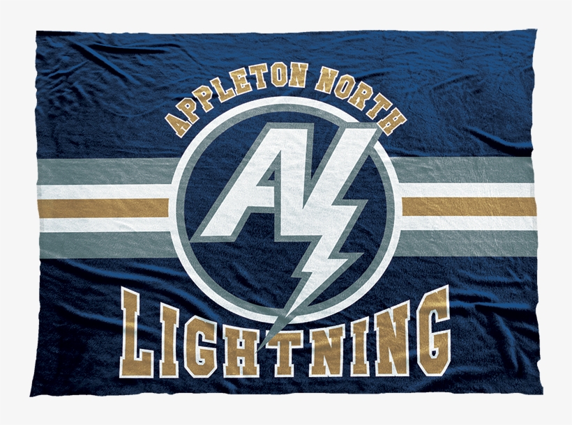 Appleton North Lightning Bolt - Beach Towel, transparent png download