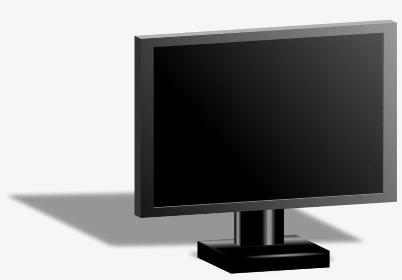 Led-backlit Lcd Lcd Television Computer Monitors Television - Computer Monitor, transparent png download