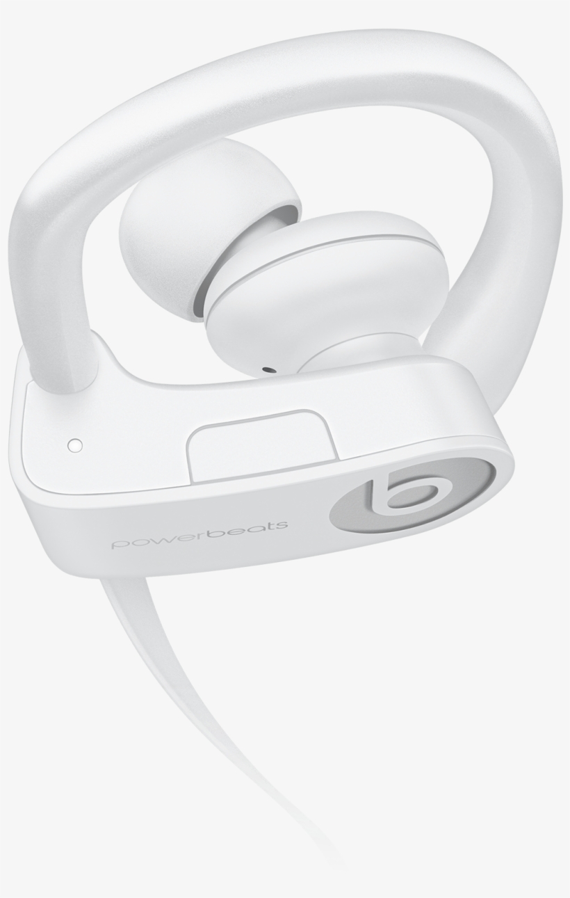 Beats By Dre Logo White For Kids - Power Beat 3 White, transparent png download