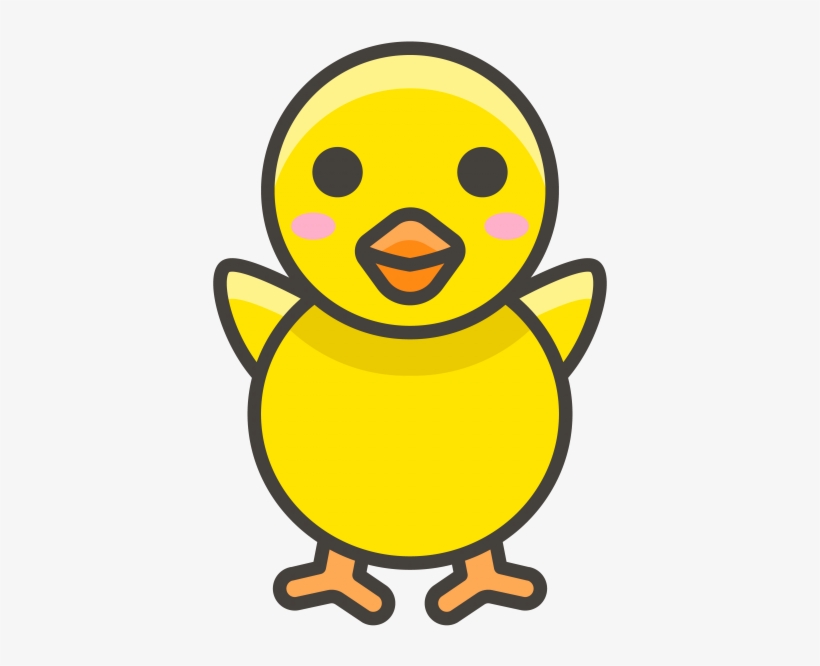 Baby Chick Emoji Icon - Chick Icon, transparent png download