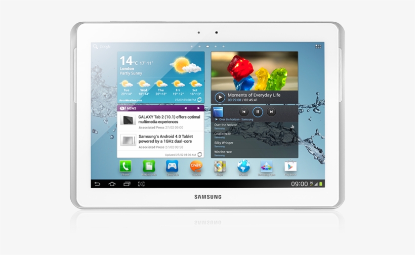 820 X 540 5 0 - Tablet Samsung Gt P5110, transparent png download