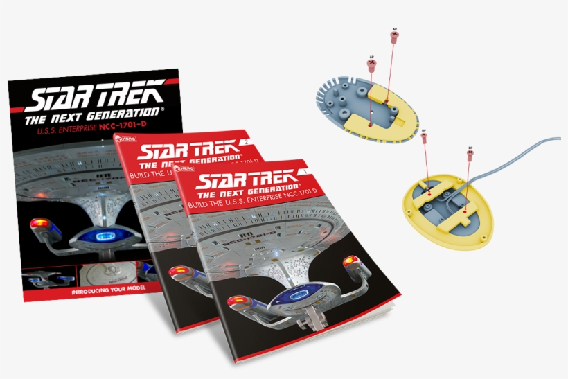 Issue 1 And Issue - Star Trek The Next Generation, transparent png download