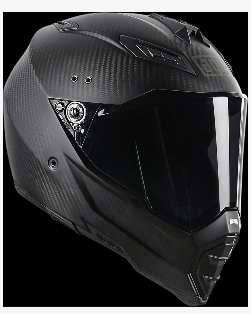Motorbike Helmet, Free Pngs - Agv Ax 8 Evolution Carbon Fiber Dual Sport Naked Full, transparent png download