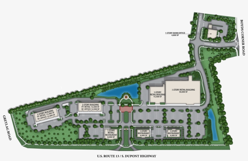 Boyds Corner Commercial & Retail Development - 19709, transparent png download
