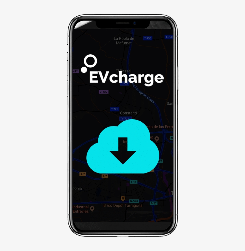 El Localizador De Puntos De Recarga - Iphone, transparent png download
