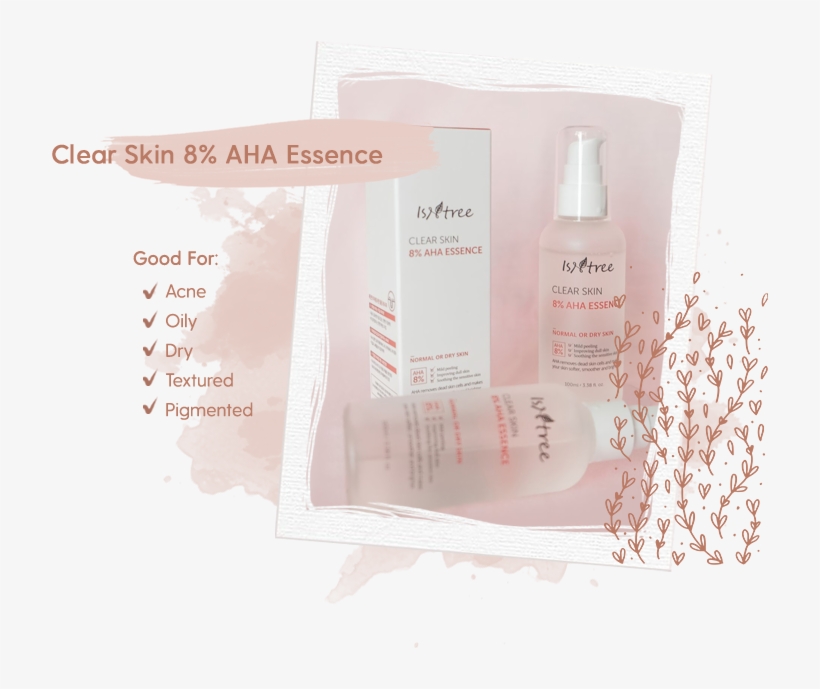 Clear Skin 8% Aha Essence, transparent png download