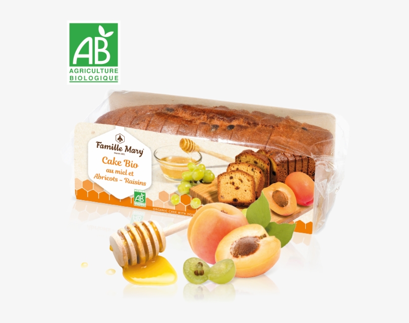 Cake Bio Au Miel Et Abricots - Rye Bread, transparent png download