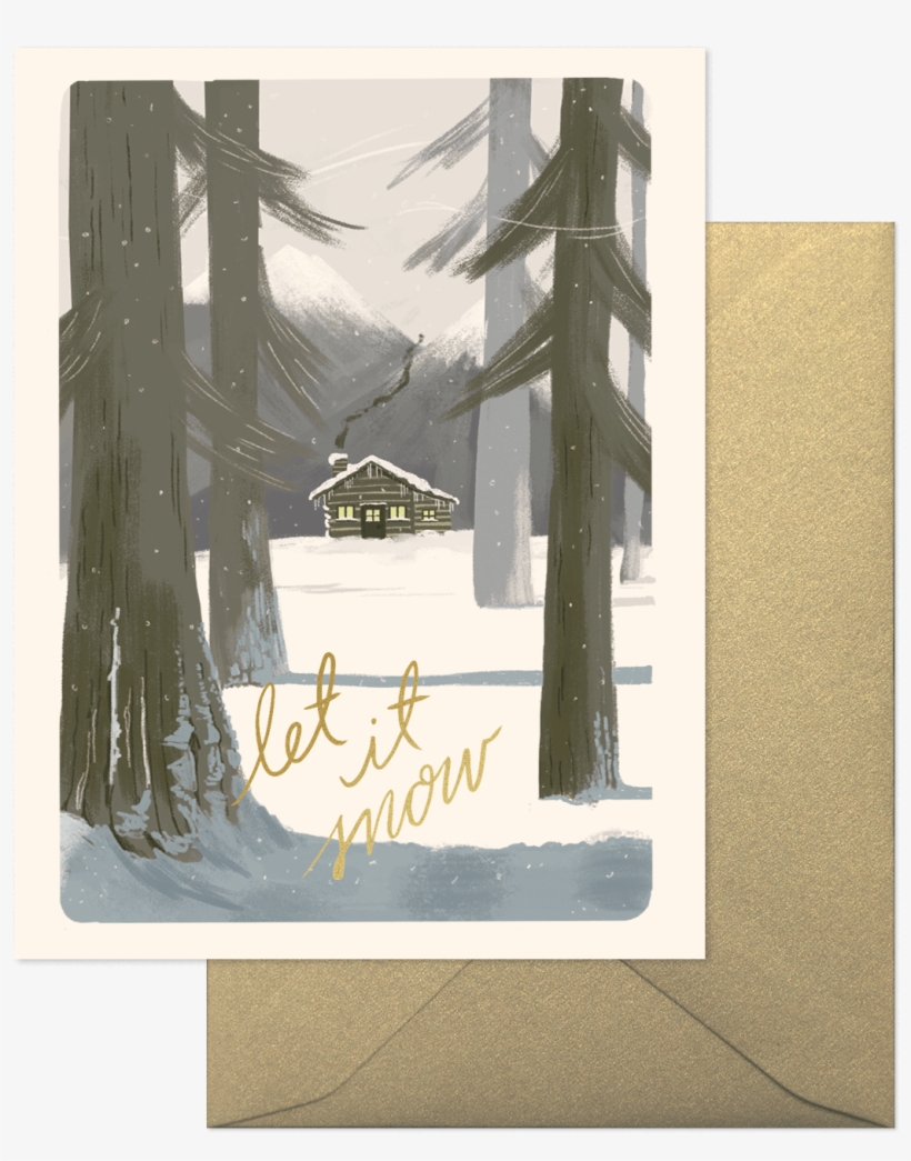 Let It Snow - Visual Arts, transparent png download