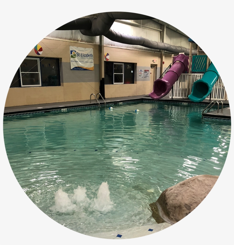 The Aquatics Center At T&c Features A Warm Water Pool - Swimming Pool, transparent png download