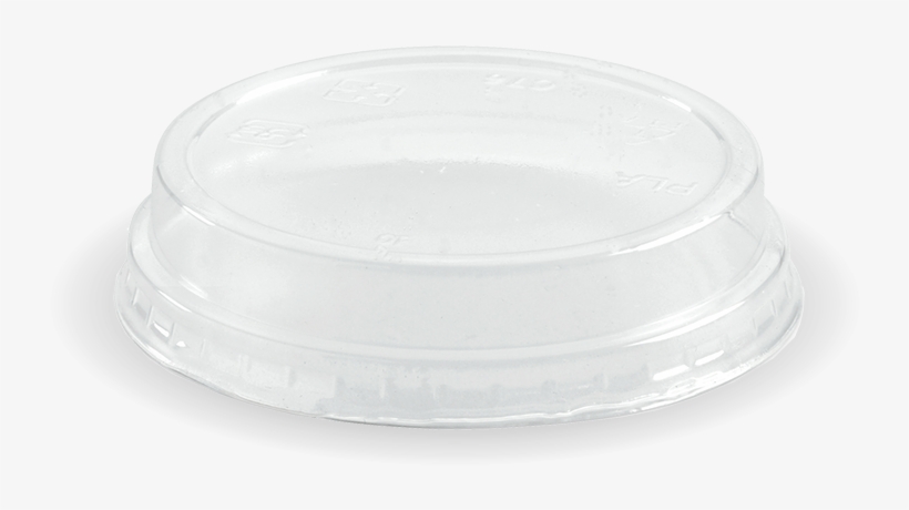 280 Clear Dome No Hole Lidc-76 - Plate, transparent png download