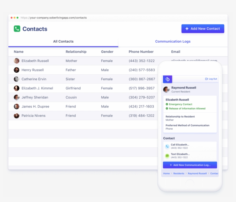 Contacts - Portable Network Graphics, transparent png download