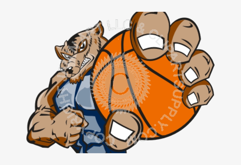 Wolverine Clipart Basketball - Snake Holding A Basketball, transparent png download