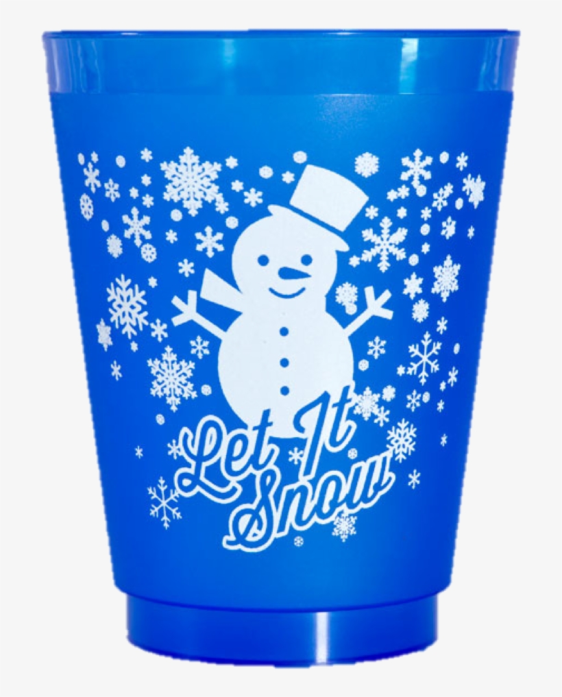 Let It Snow - Plastic, transparent png download