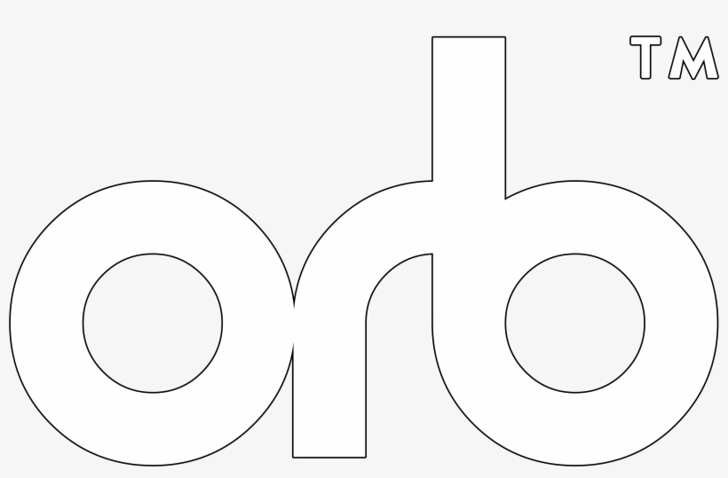 Orbtm White Border - Circle, transparent png download