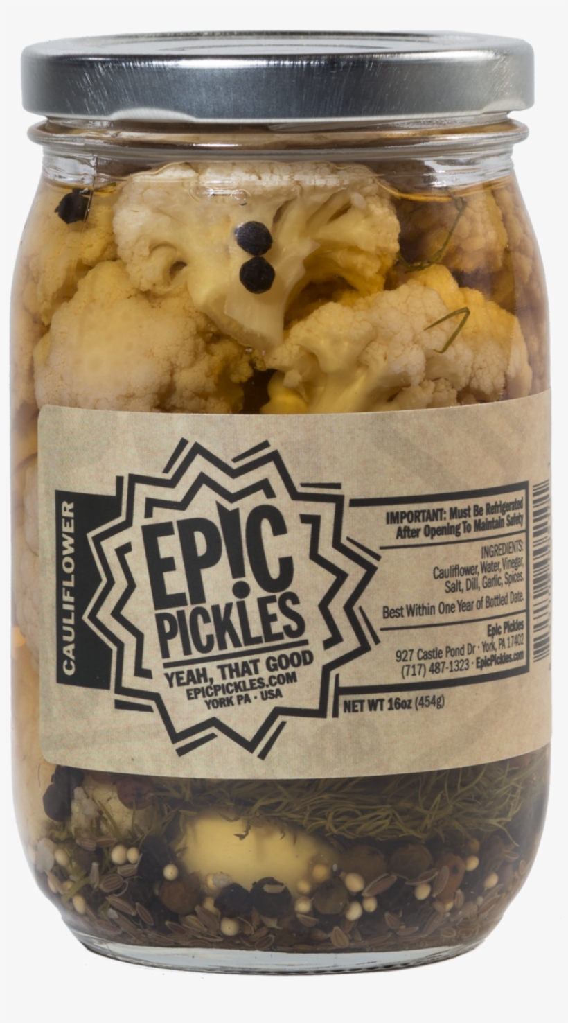 Epic Pickles Cauliflower - Nut, transparent png download