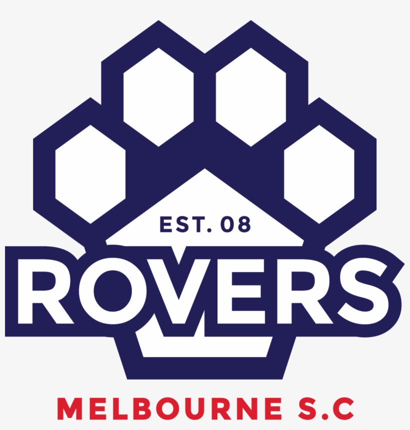 Melbourne Rovers Soccer Club Logo - Poster, transparent png download