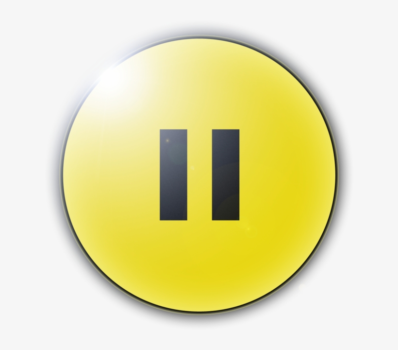 Pause - Circle, transparent png download