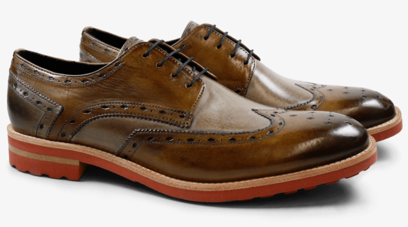 Derby Shoes Eddy 5 Crust Fango Smog Crip Red - Suede, transparent png download