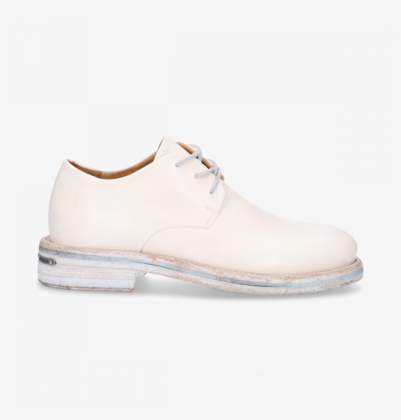 Lace Up Shoes Smooth Leather Off White - Sneakers, transparent png download