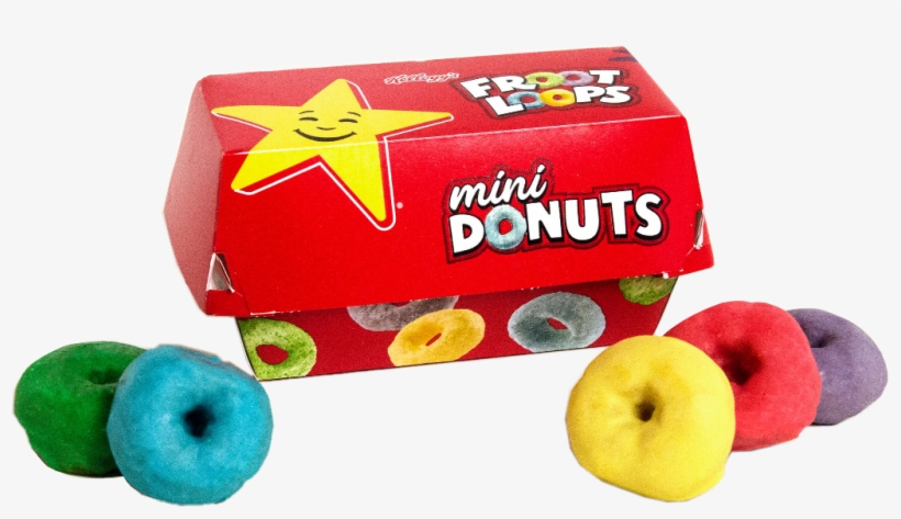 #frootloops #mini #dount #ftestickers #freetoedit - Fruit Loops Mini Donuts, transparent png download