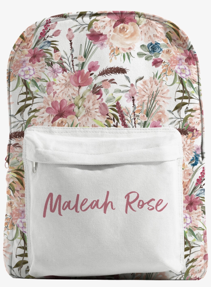 Wild Flower Fields Backpack - Garment Bag, transparent png download