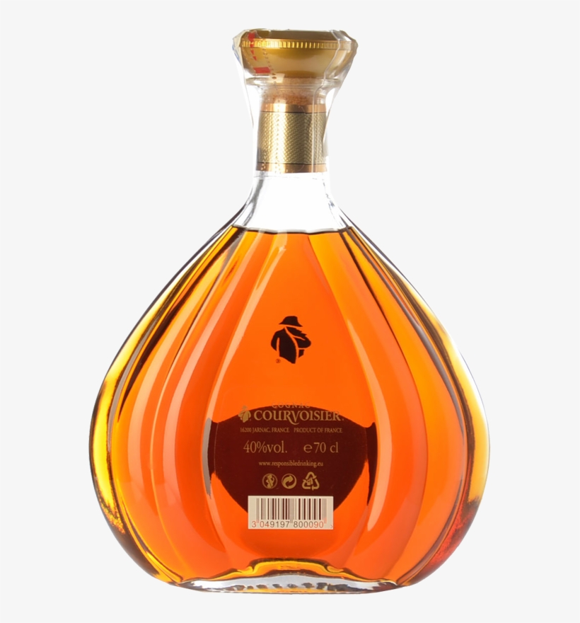 Courvoisier Xo - Bottle, transparent png download