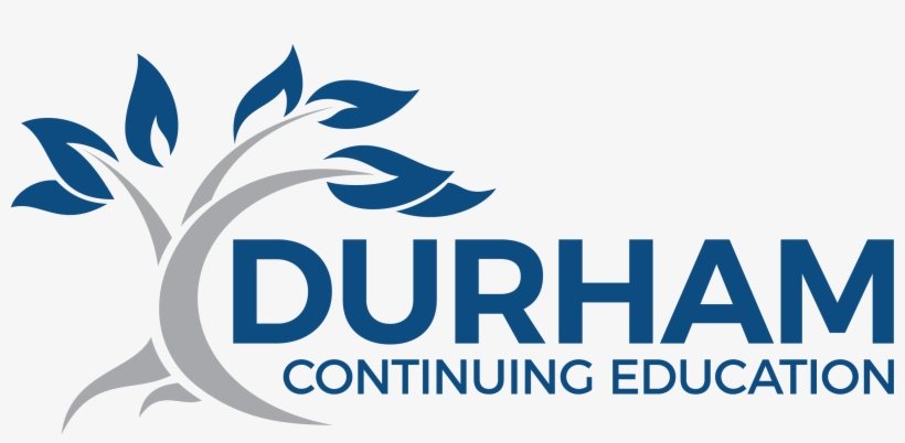 Durham Continuing Education Logo Cmyk - Graphic Design, transparent png download