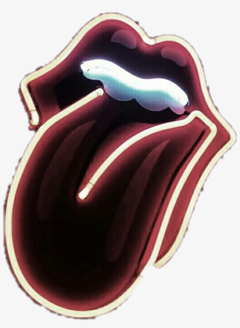 #rollingstones #lips #toungeout #toung #kiss #sexy - Rolling Stones Lockscreen, transparent png download