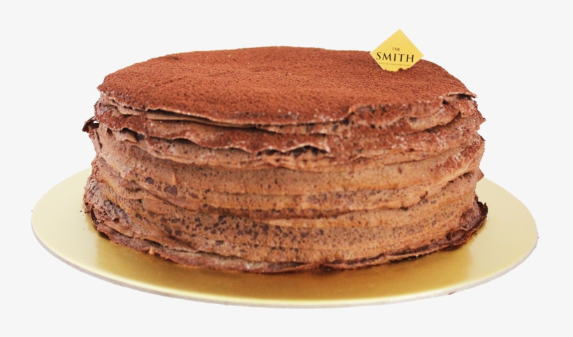 Chocolate Mille Crepes - Macaroon, transparent png download