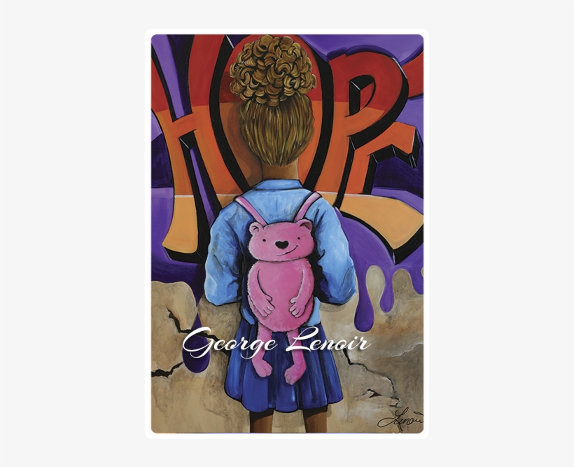 Hope - Grafitti Series - " - Cartoon, transparent png download