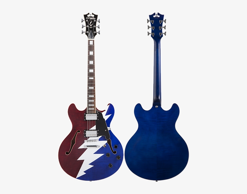 D'angelico Premier Grateful Dead Dc - D Angelico Grateful Dead, transparent png download