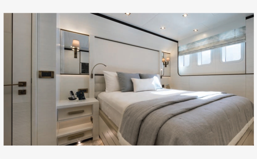 Alia Yachts 32m 2020 - Bedroom, transparent png download