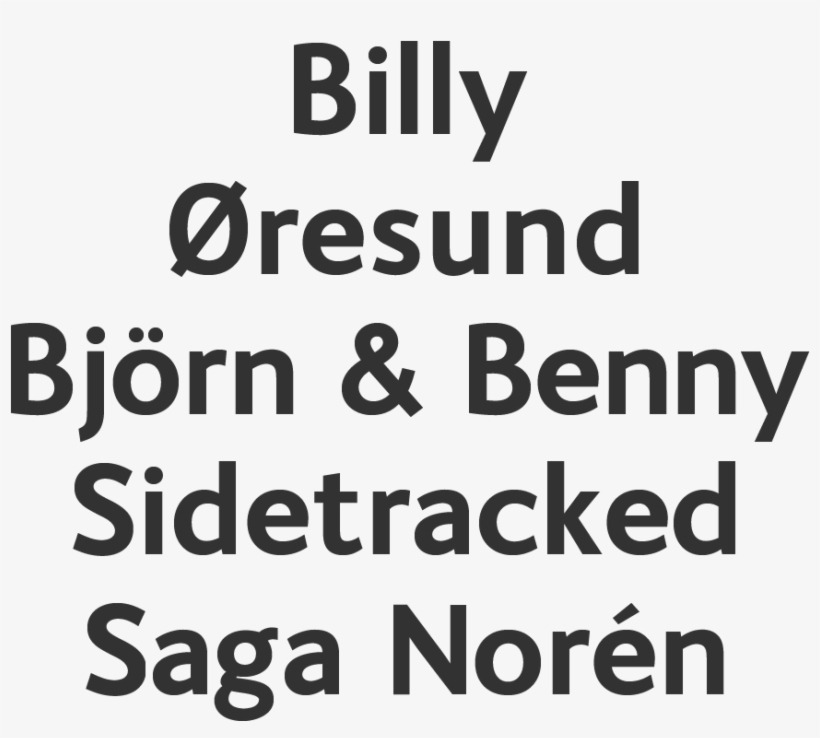 Ice Cool - Scandinavian Design Fonts, transparent png download