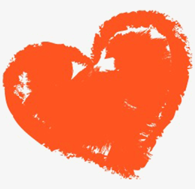 Crayon Heart Clipart - Graphic, transparent png download