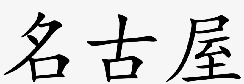 Nagoya - Chinese Symbol, transparent png download